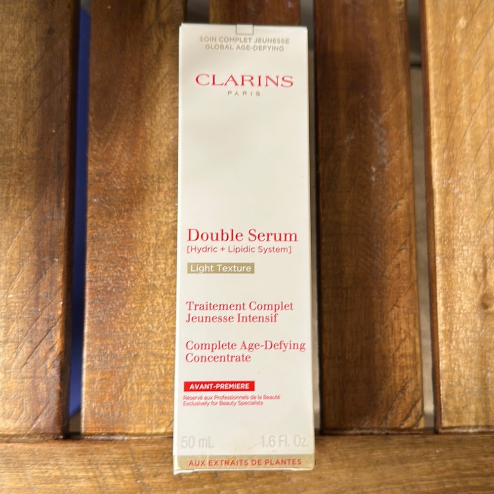 Clarins Paris Double Serum Light Texture 1.6 oz